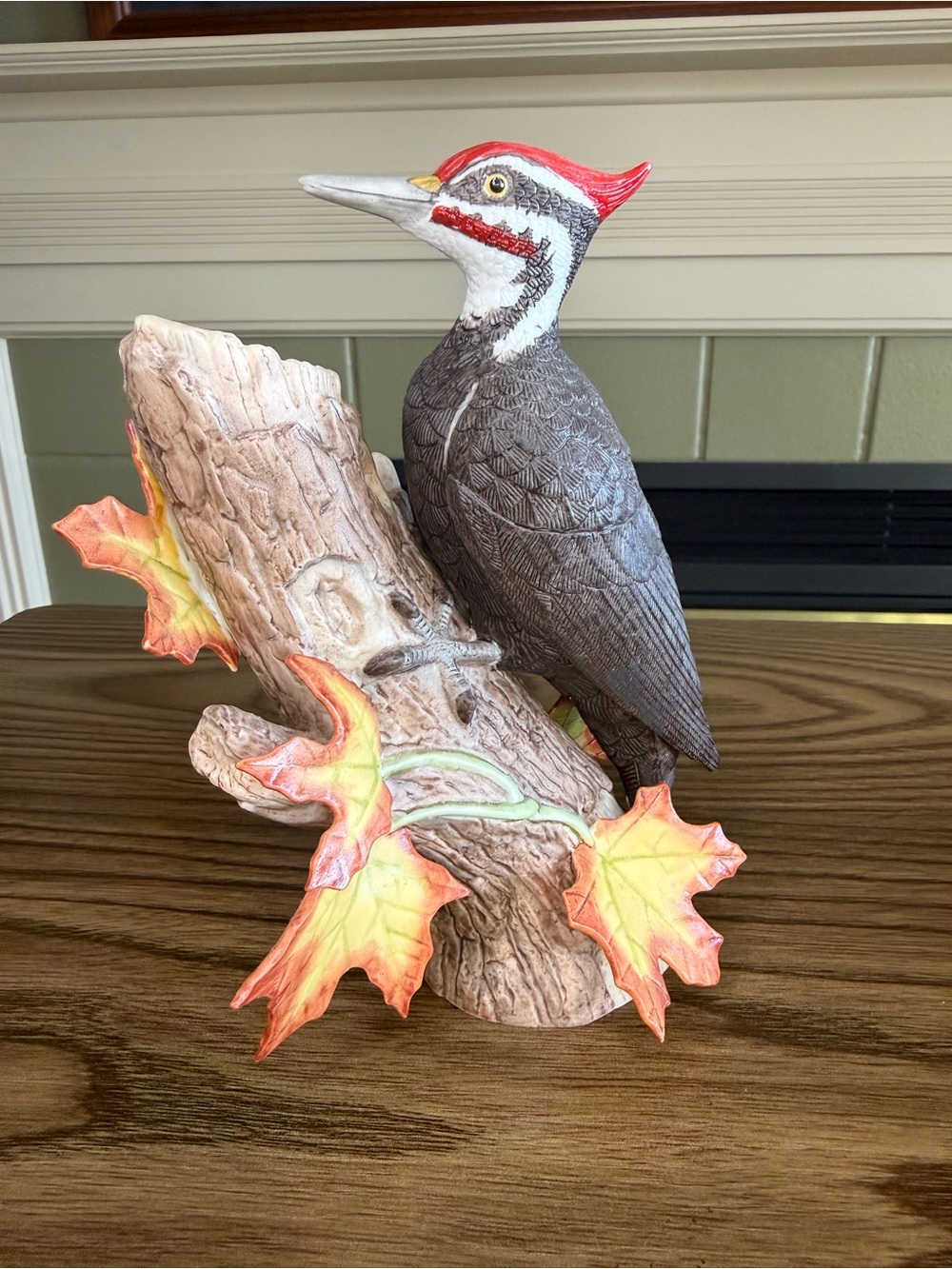 New The Lenox 2014 Christmas Pileated Woodpecker Figurine Limited Edition